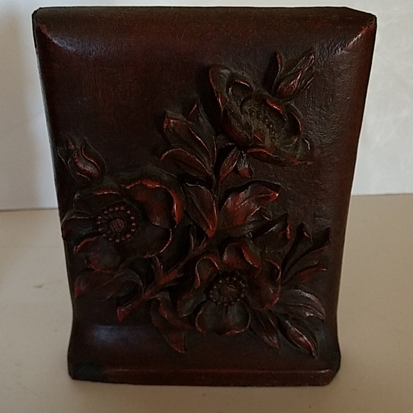 Antique Bookends Rose's Floral Bouquet Vintage - Picture 4 of 8